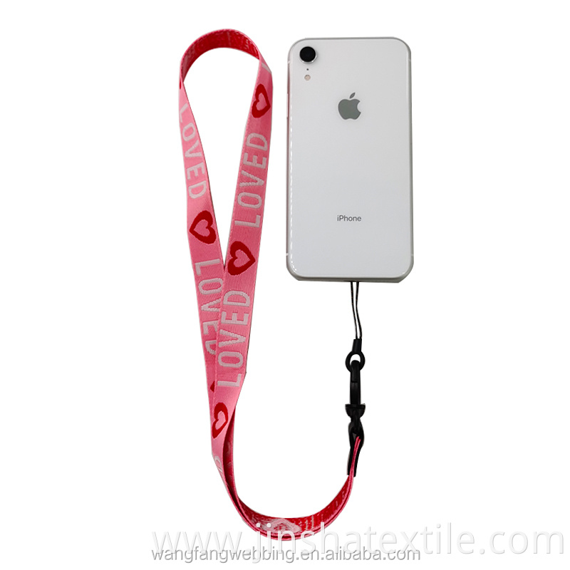 20mm long mobile phone strap and cell phone strep ornaments can be customized pattern color